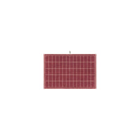 LOOP HOME hand towel - ruby/almond blush - tile — view 2