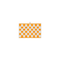 LOOP HOME hand towel - saffron/ivory - brick — view 2
