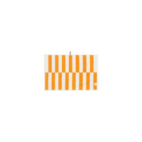 LOOP HOME hand towel - saffron/ivory - offset — view 3
