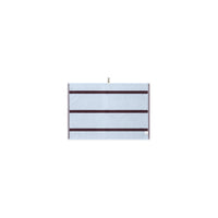 LOOP HOME hand towel - sky/carmine - pinstripe — view 3