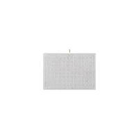 LOOP HOME hand towel - stone - raised grid — view 2