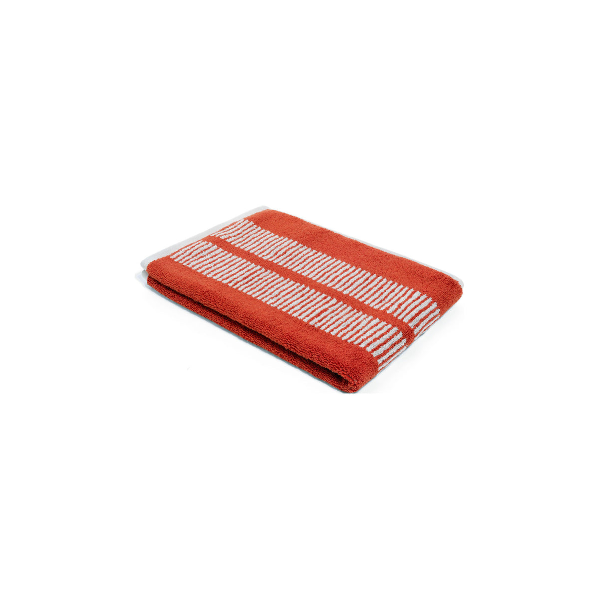 LOOP HOME hand towel - terracotta/stone - dual dash