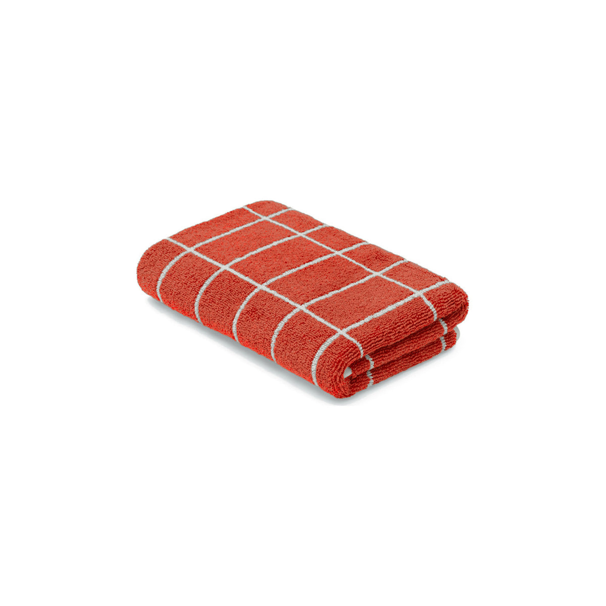 LOOP HOME hand towel - terracotta/stone - tile