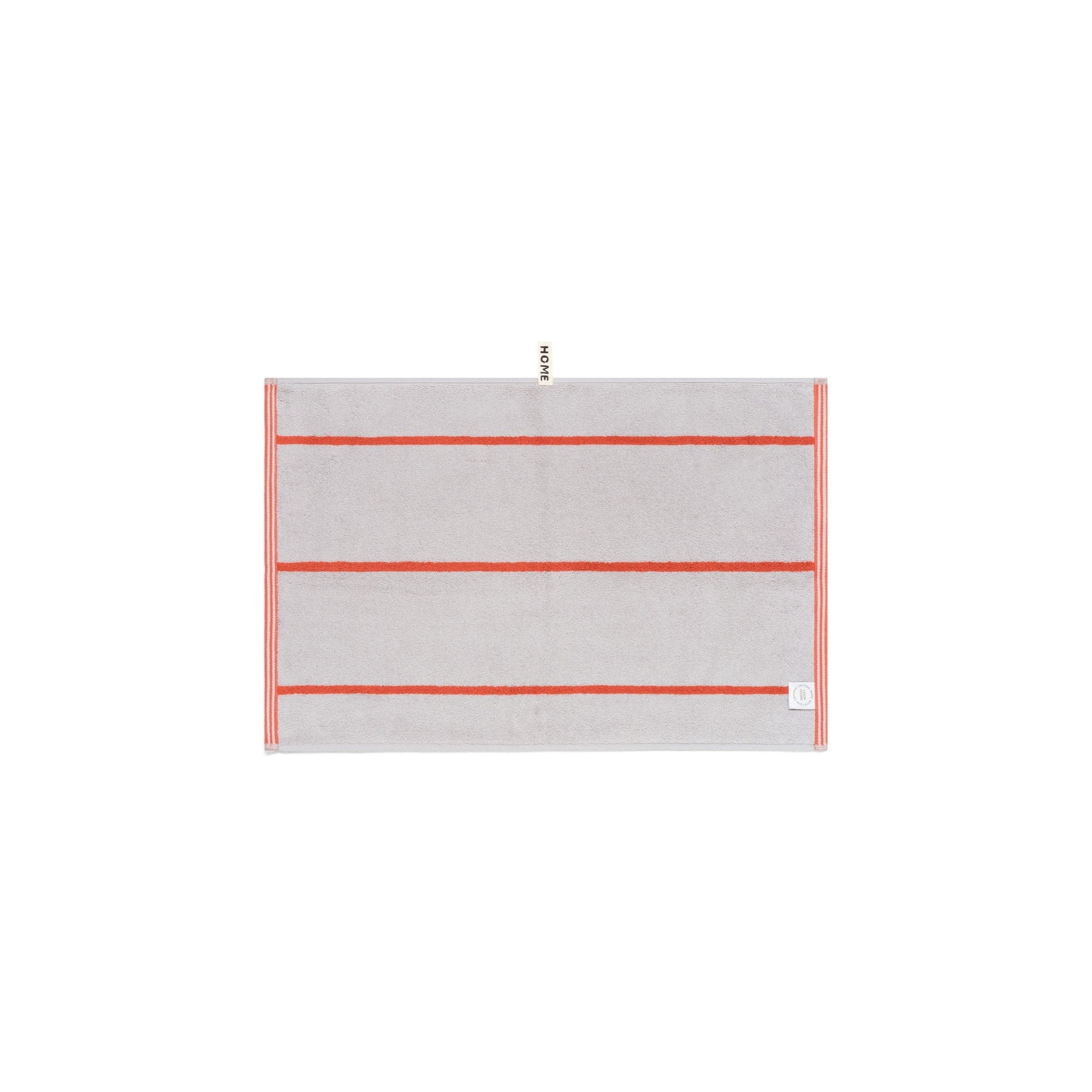 Hand Towel - Terracotta/Stone - Pinstripe