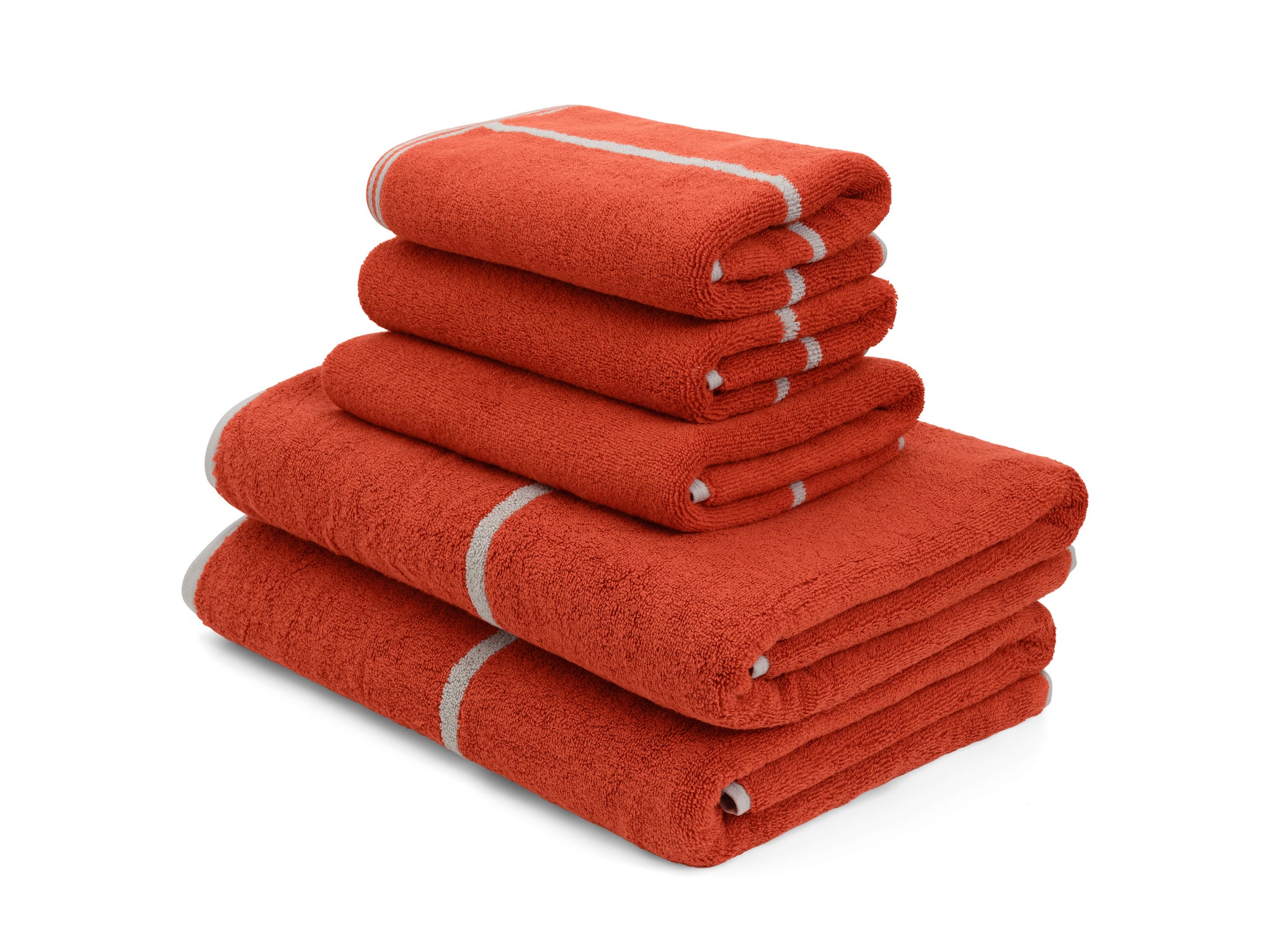 Terracotta/Stone - Stripe Bundles