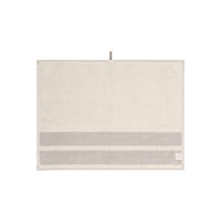 LOOP HOME bath mat - butter/stone - bold stripe — view 3
