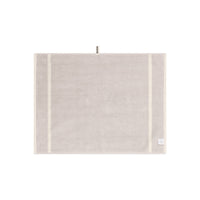 LOOP HOME bath mat - butter/stone - dual stripe — view 3