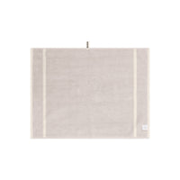 LOOP HOME bath mat - butter/stone - dual stripe — view 3