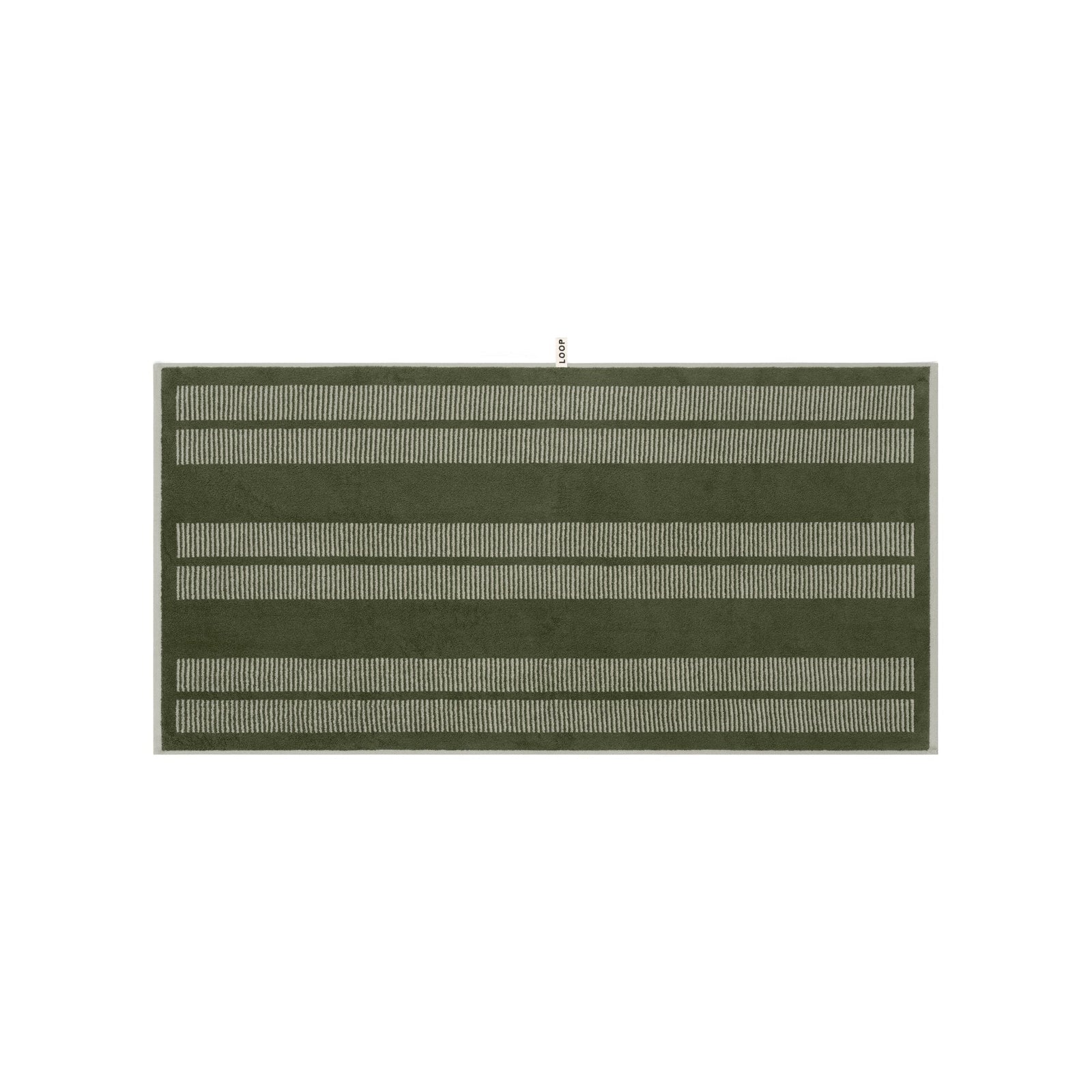 Forest/Sage Dual Dash Bath Towel — view 2