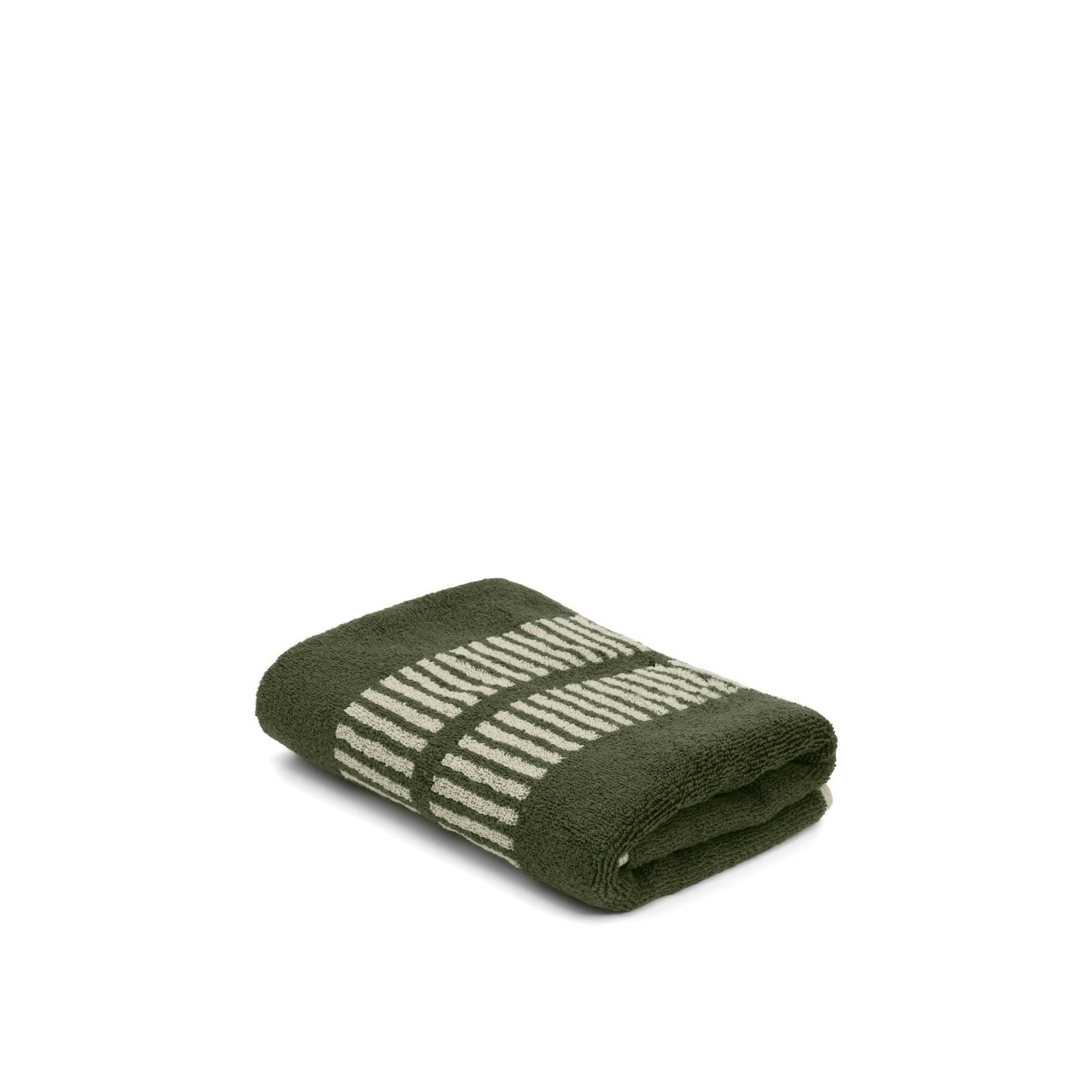 LOOP HOME hand towel - forest/sage - dual dash
