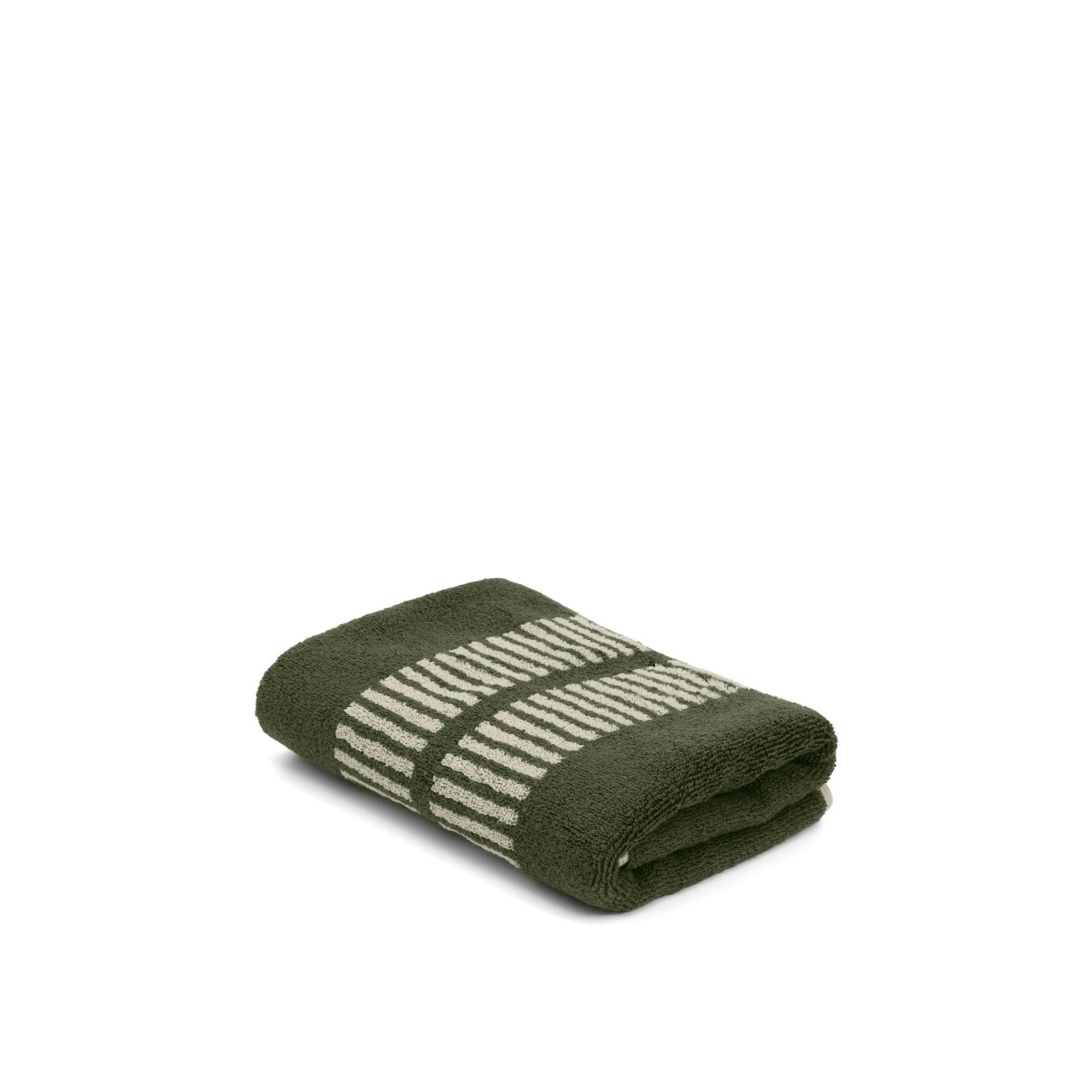 LOOP HOME hand towel - forest/sage - dual dash