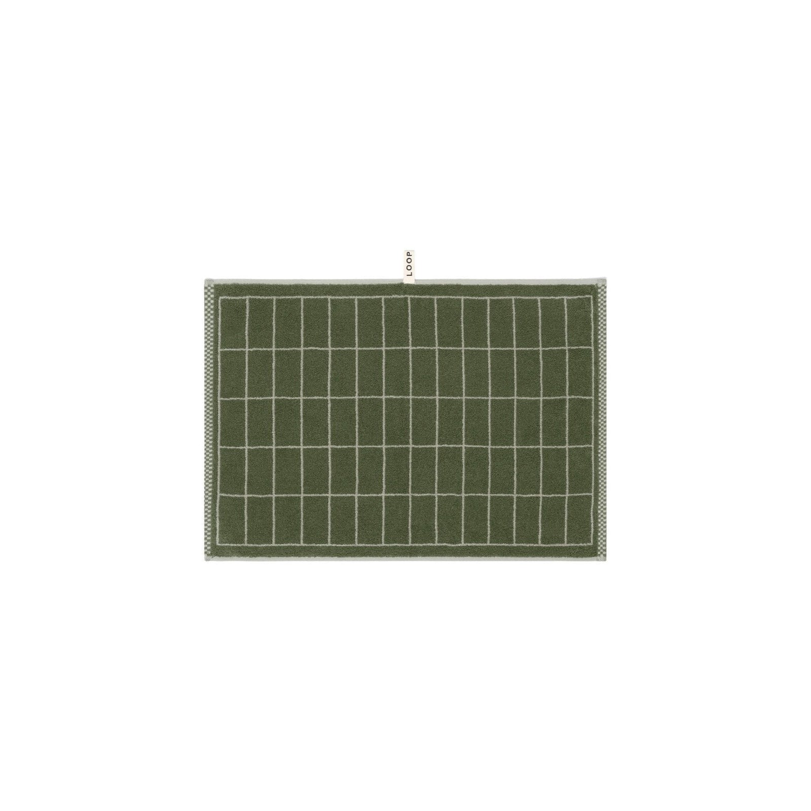 Forest/Sage Tile Hand Towel — view 2