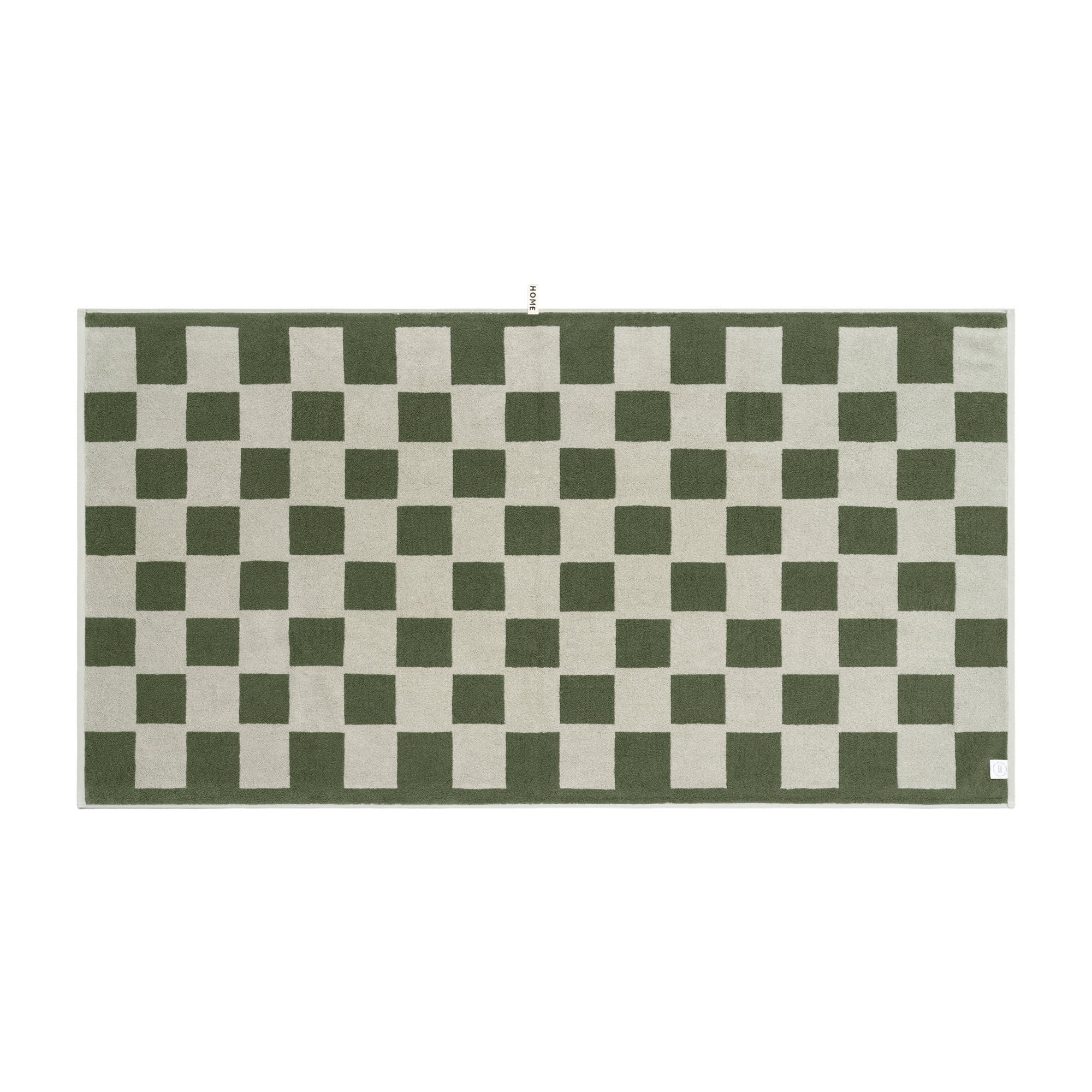 Forest/Sage Brick Bath Sheet — view 3