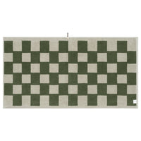 LOOP HOME bath towel - forest/sage - brick — view 3