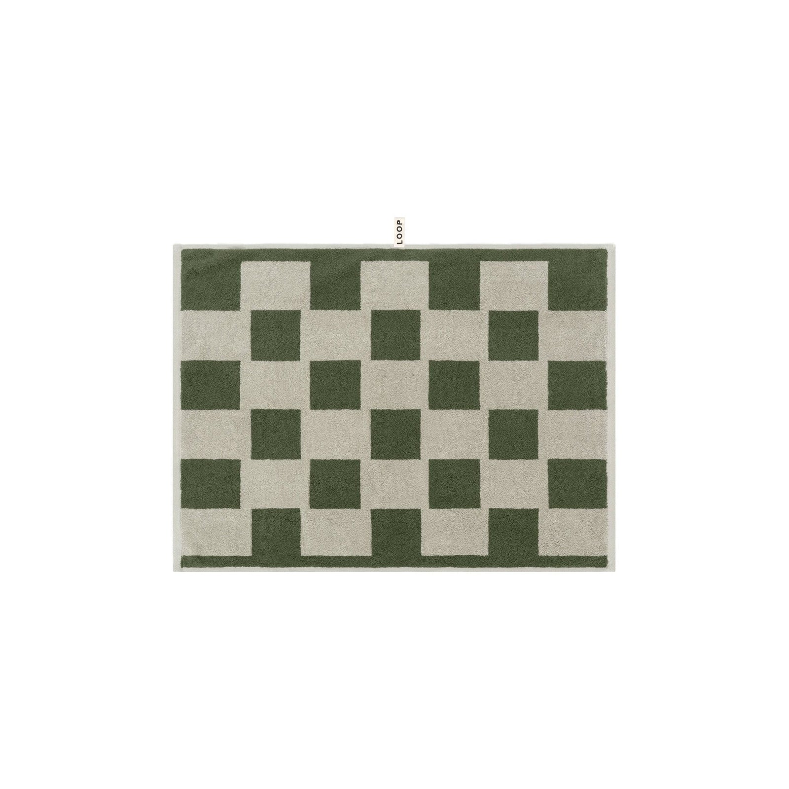 Forest/Sage Brick Bath Mat — view 2