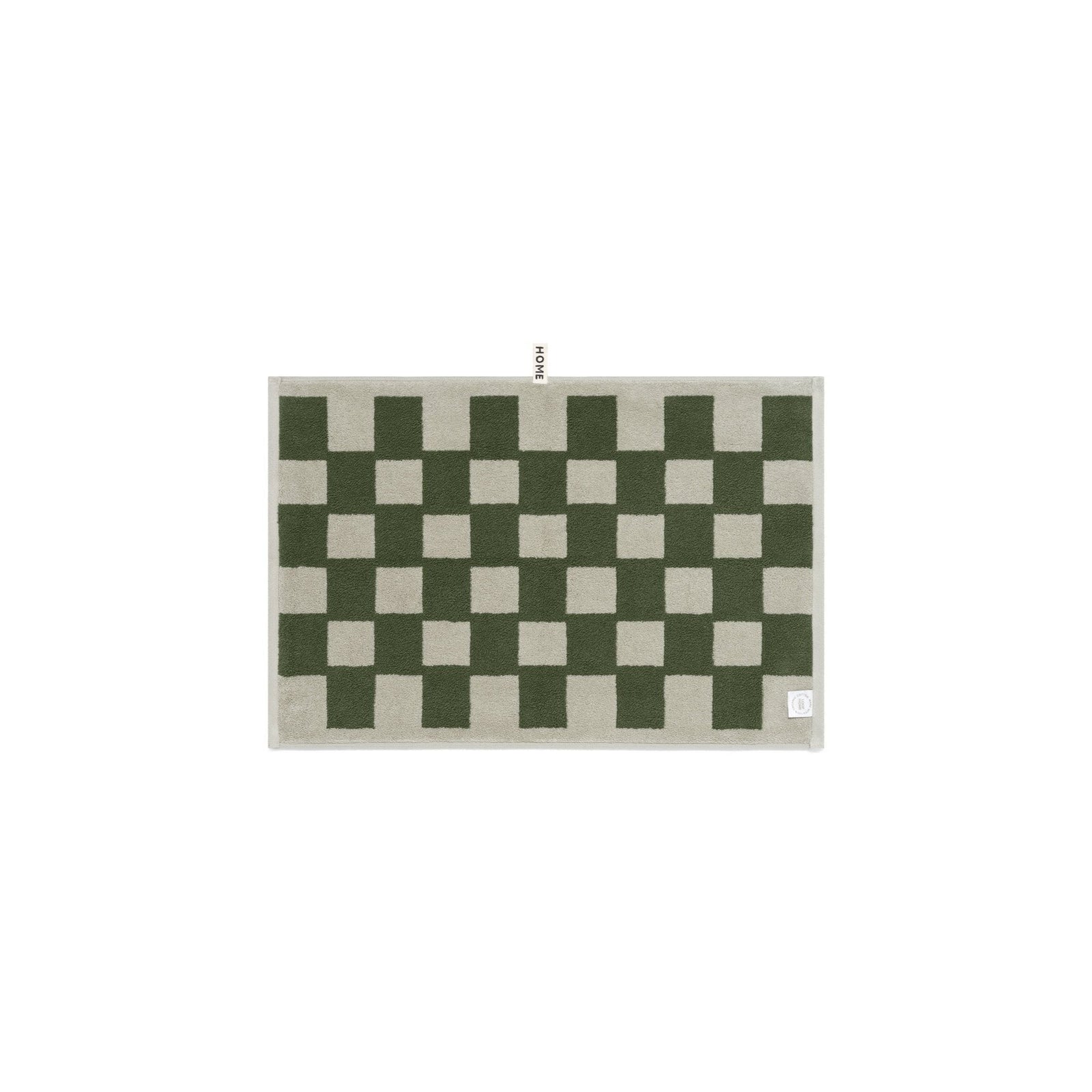 LOOP HOME hand towel - forest/sage - brick — view 3