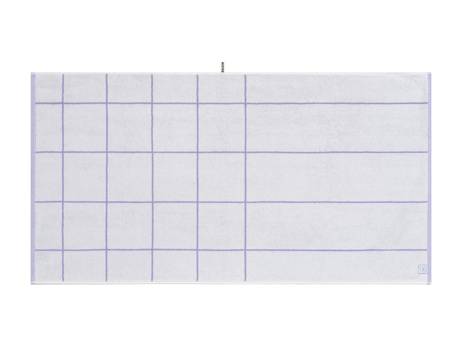 LOOP HOME bath sheet - lilac/ivory - mesh — view 3