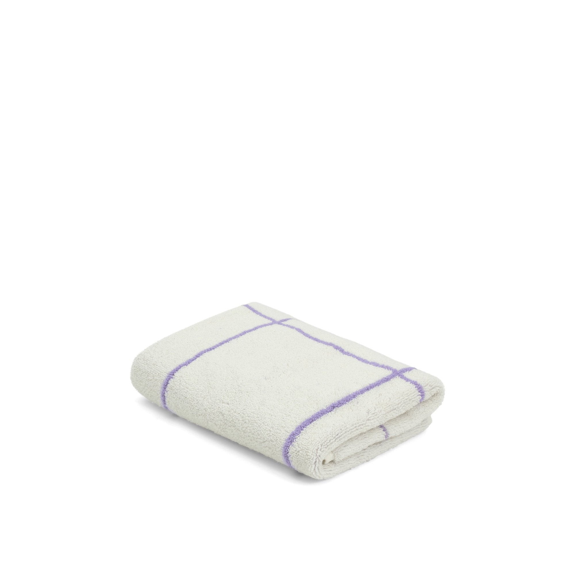 LOOP HOME hand towel - lilac/ivory - mesh