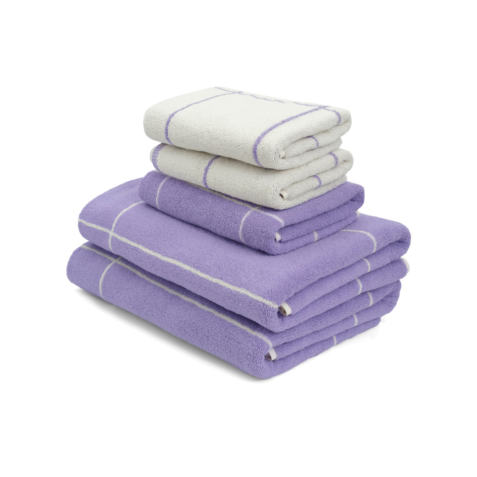 LOOP HOME lilac/ivory - mesh bundles — view 2