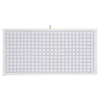 LOOP HOME bath towel - lilac/ivory - grid — view 3