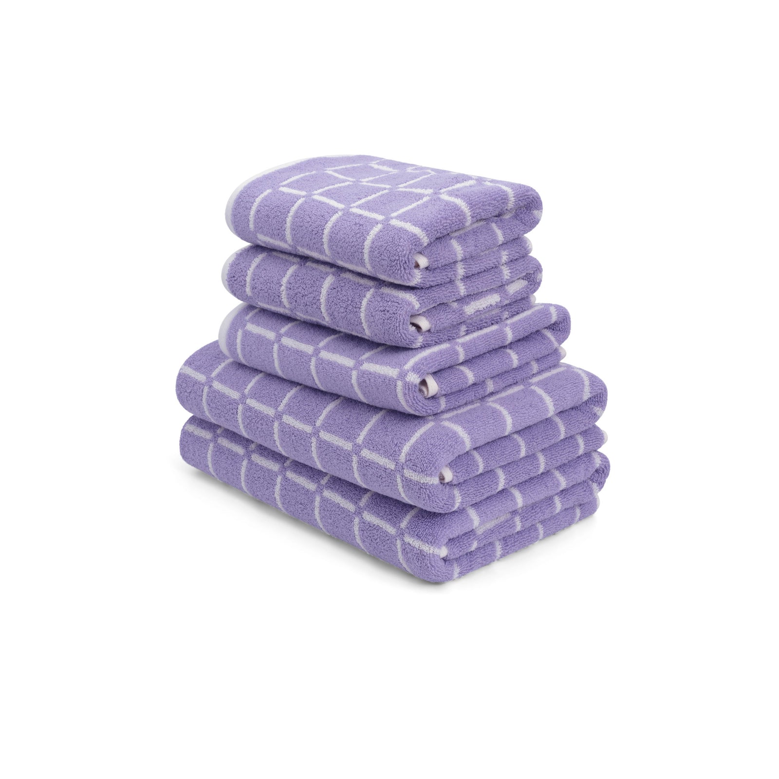 LOOP HOME lilac/ivory - grid bundles