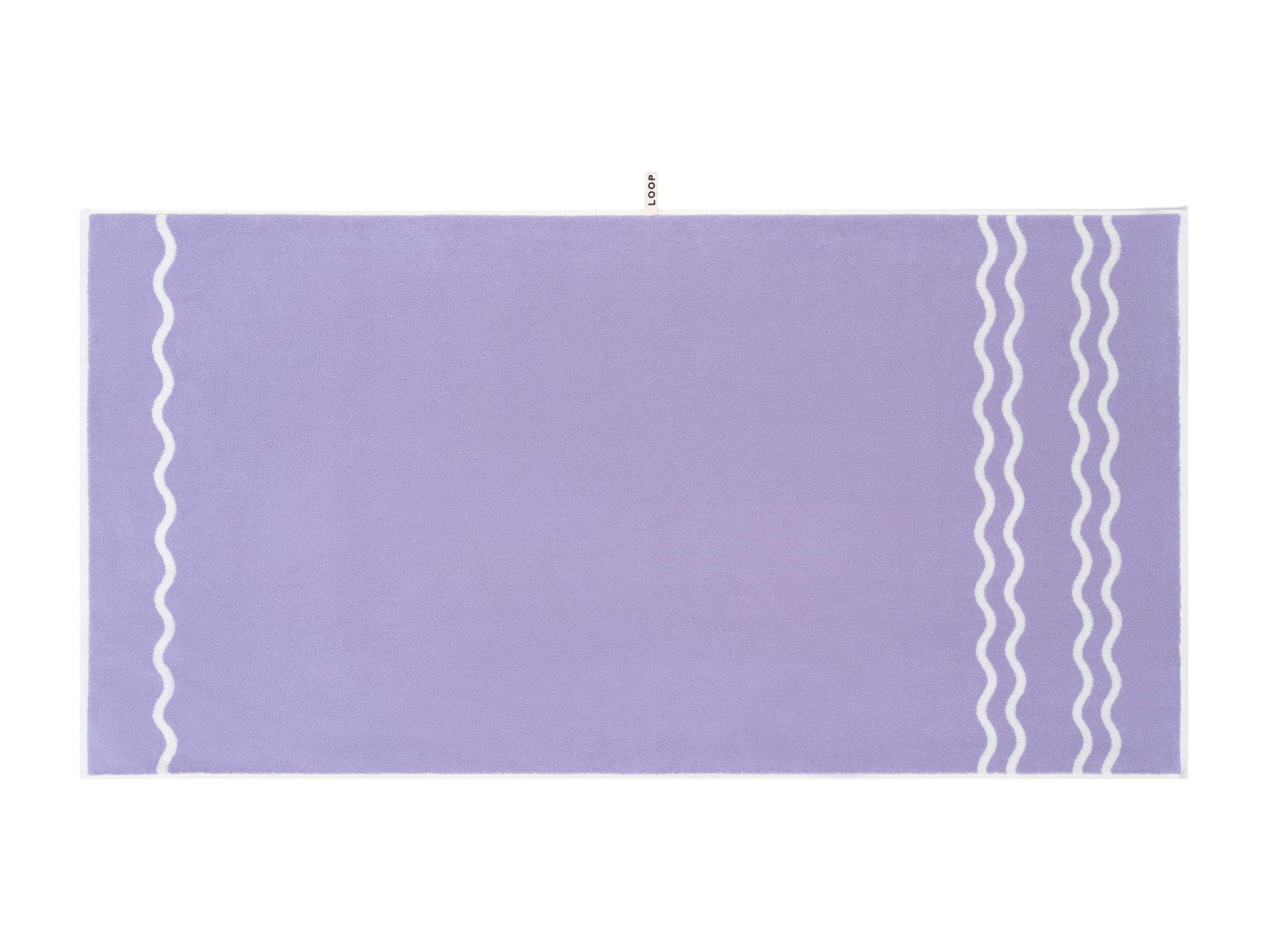 LOOP HOME lilac/ivory - wave bundles — view 3