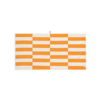 LOOP HOME bath towel - saffron/ivory - offset — view 3
