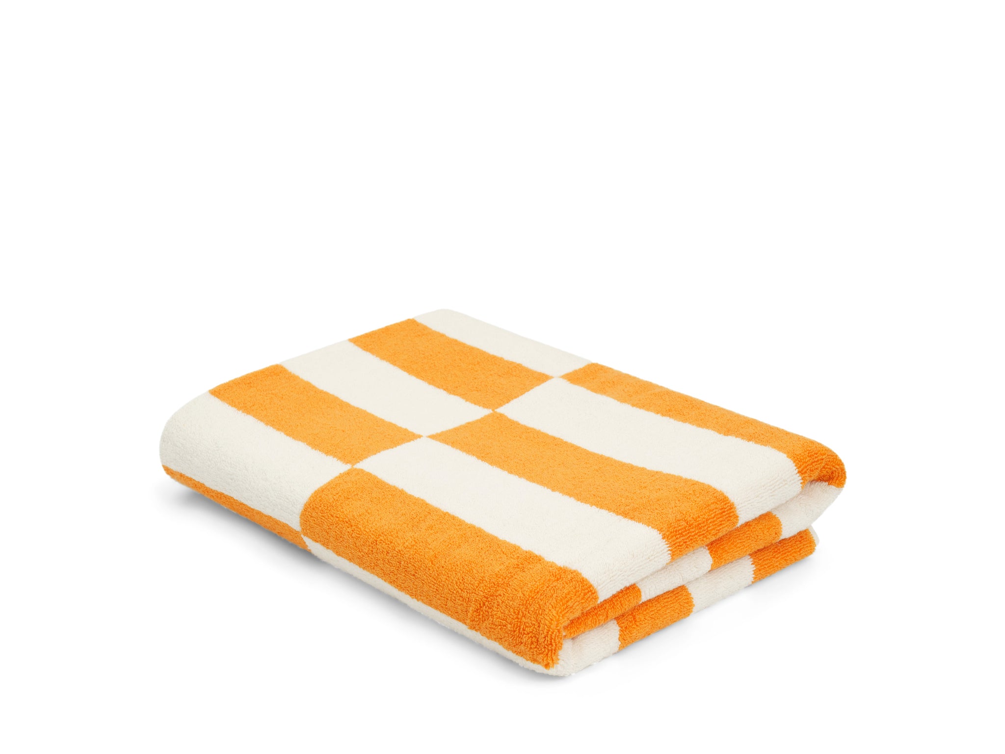 Bath Sheet - Saffron/Ivory - Offset