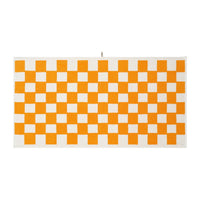 LOOP HOME bath sheet - saffron/ivory - brick — view 2