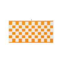 LOOP HOME bath towel - saffron/ivory - brick — view 2