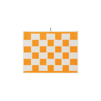 LOOP HOME bath mat - saffron/ivory - brick — view 2